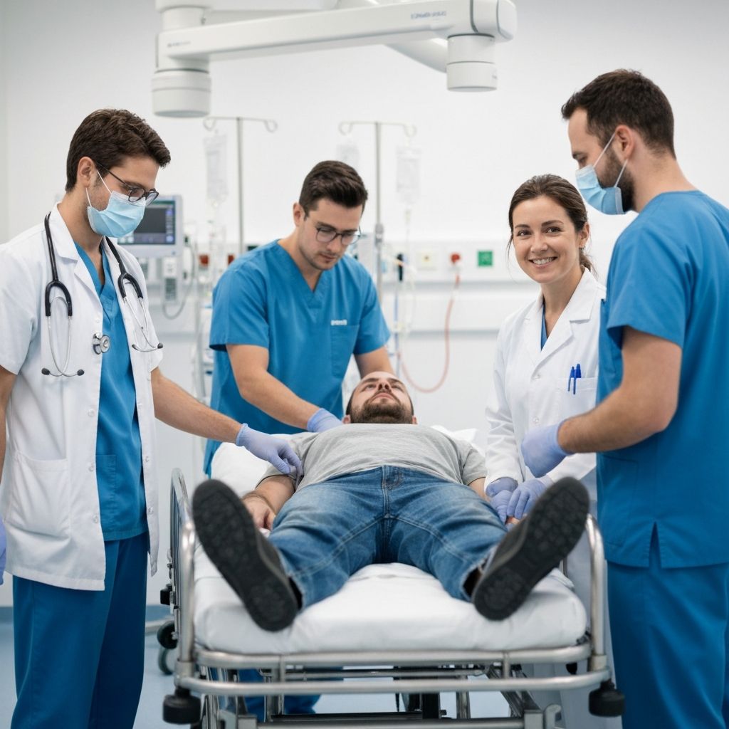 Bicycle accident medical treatment